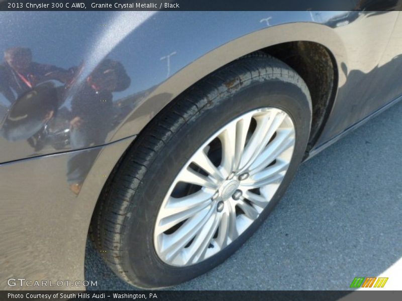 Granite Crystal Metallic / Black 2013 Chrysler 300 C AWD