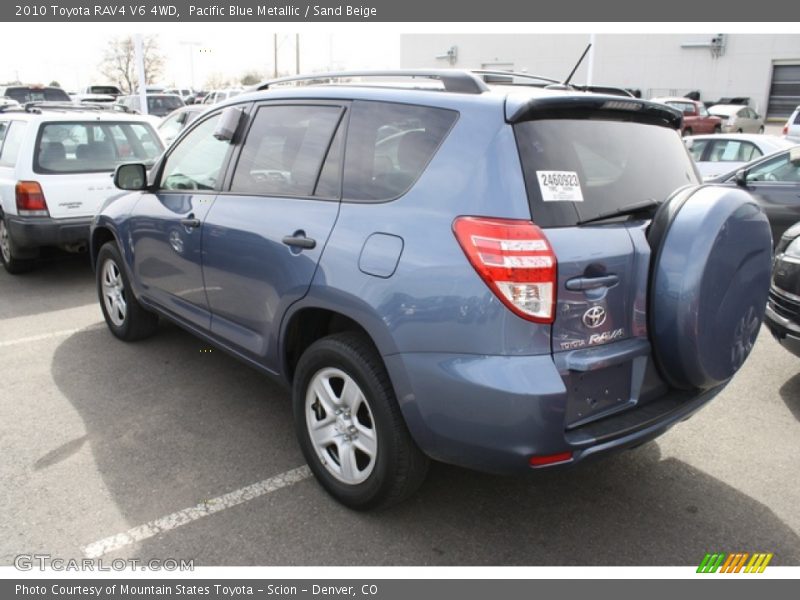Pacific Blue Metallic / Sand Beige 2010 Toyota RAV4 V6 4WD