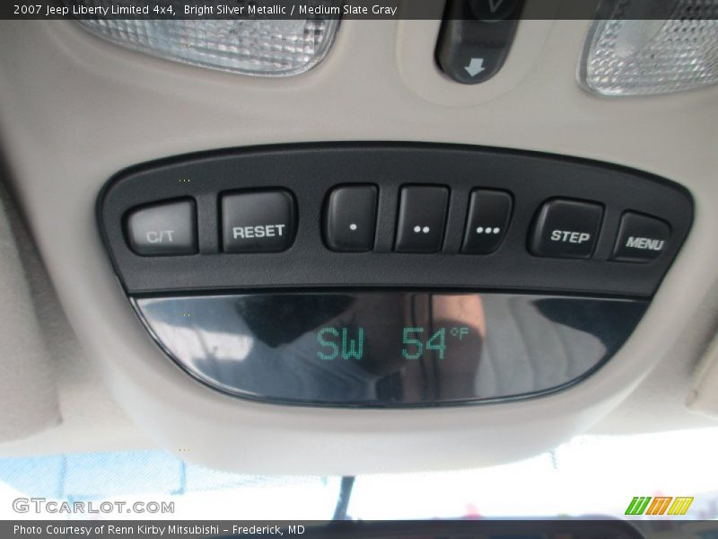 Bright Silver Metallic / Medium Slate Gray 2007 Jeep Liberty Limited 4x4