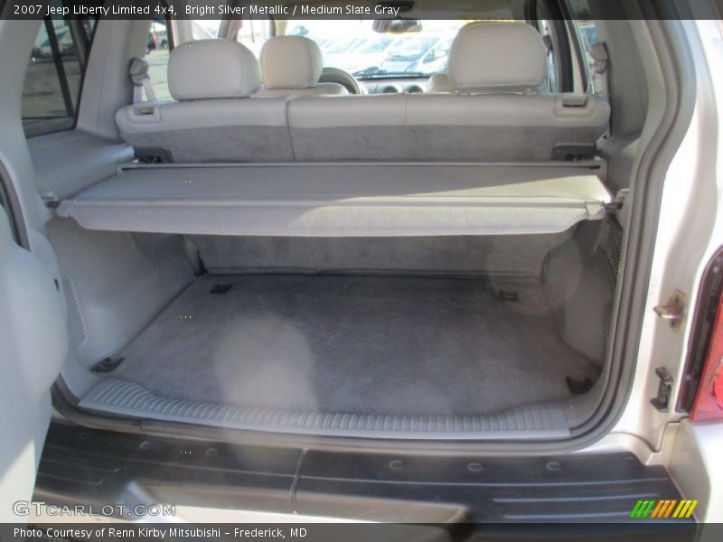 Bright Silver Metallic / Medium Slate Gray 2007 Jeep Liberty Limited 4x4