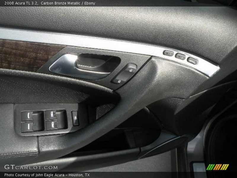 Carbon Bronze Metallic / Ebony 2008 Acura TL 3.2