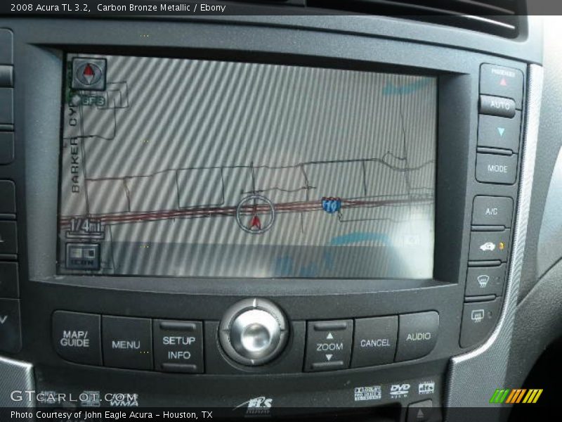 Carbon Bronze Metallic / Ebony 2008 Acura TL 3.2