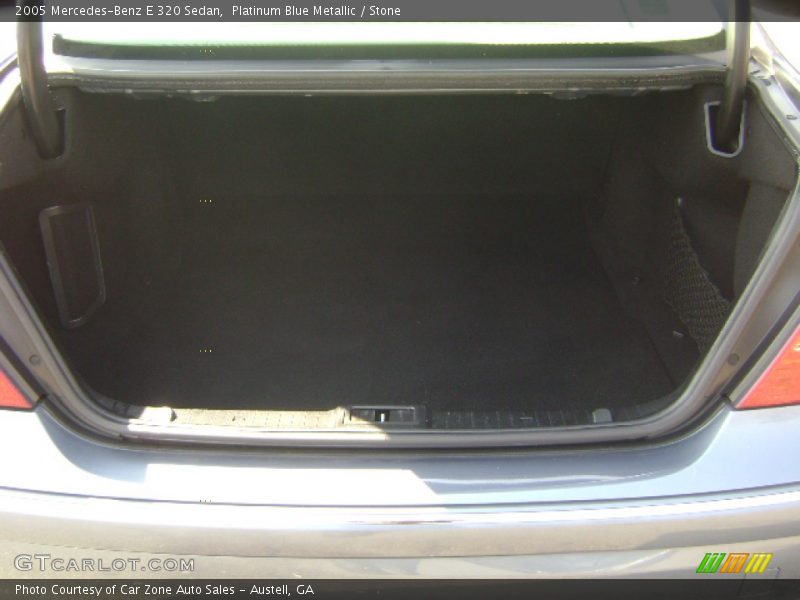 Platinum Blue Metallic / Stone 2005 Mercedes-Benz E 320 Sedan