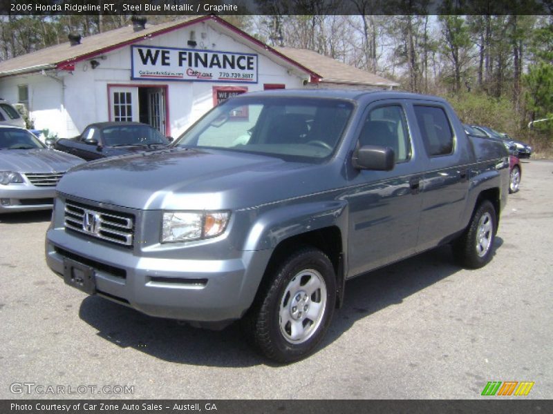 Steel Blue Metallic / Graphite 2006 Honda Ridgeline RT