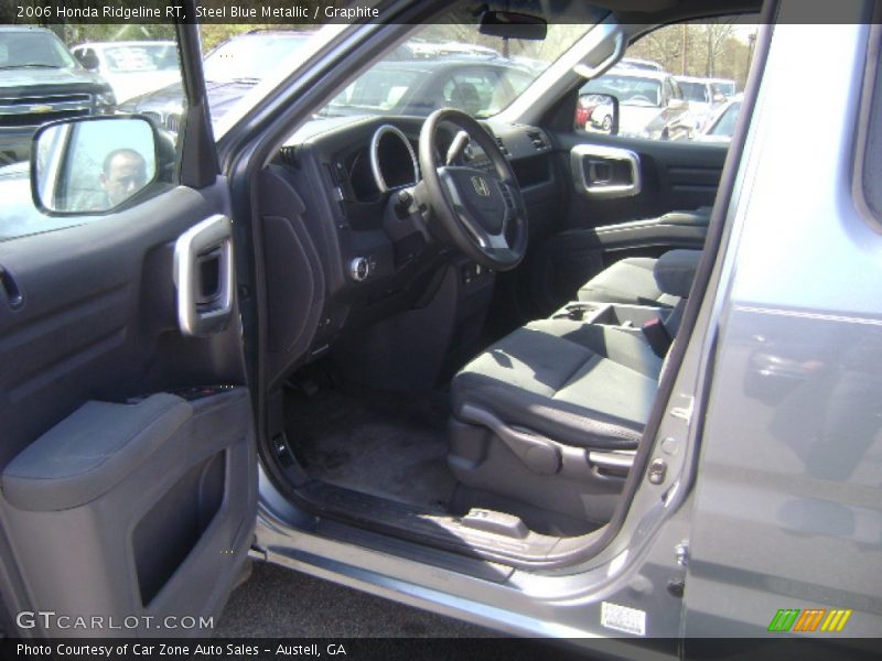 Steel Blue Metallic / Graphite 2006 Honda Ridgeline RT