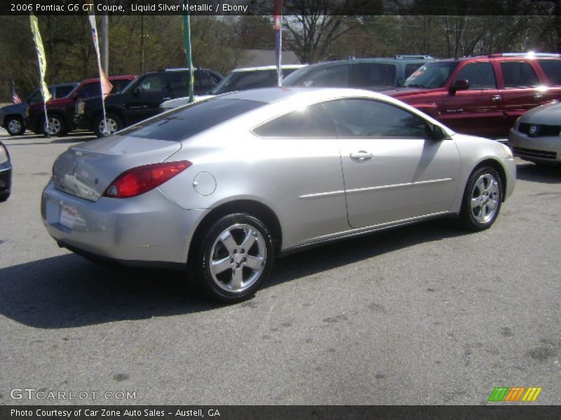Liquid Silver Metallic / Ebony 2006 Pontiac G6 GT Coupe