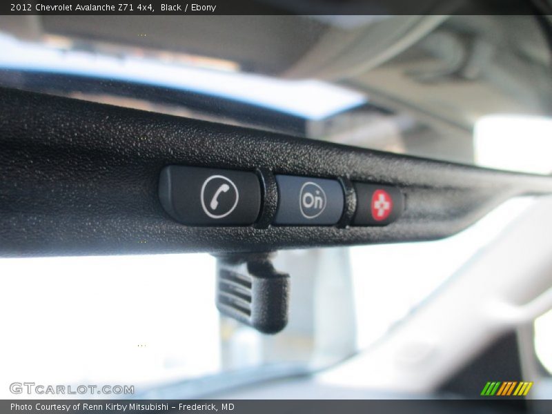 Black / Ebony 2012 Chevrolet Avalanche Z71 4x4