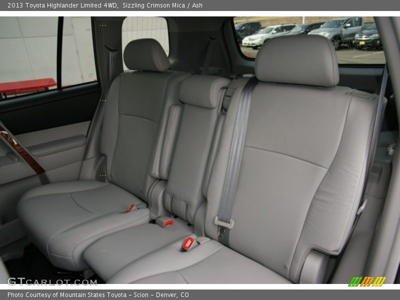 Sizzling Crimson Mica / Ash 2013 Toyota Highlander Limited 4WD