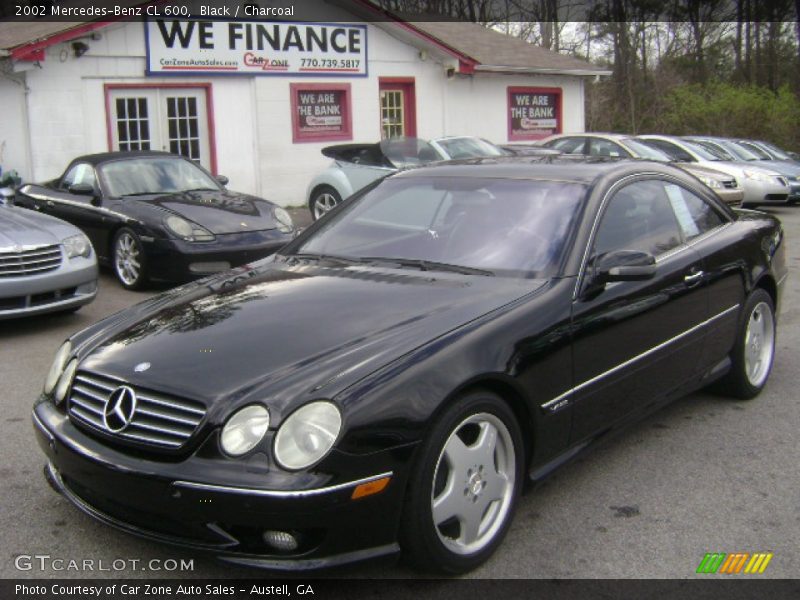 Black / Charcoal 2002 Mercedes-Benz CL 600