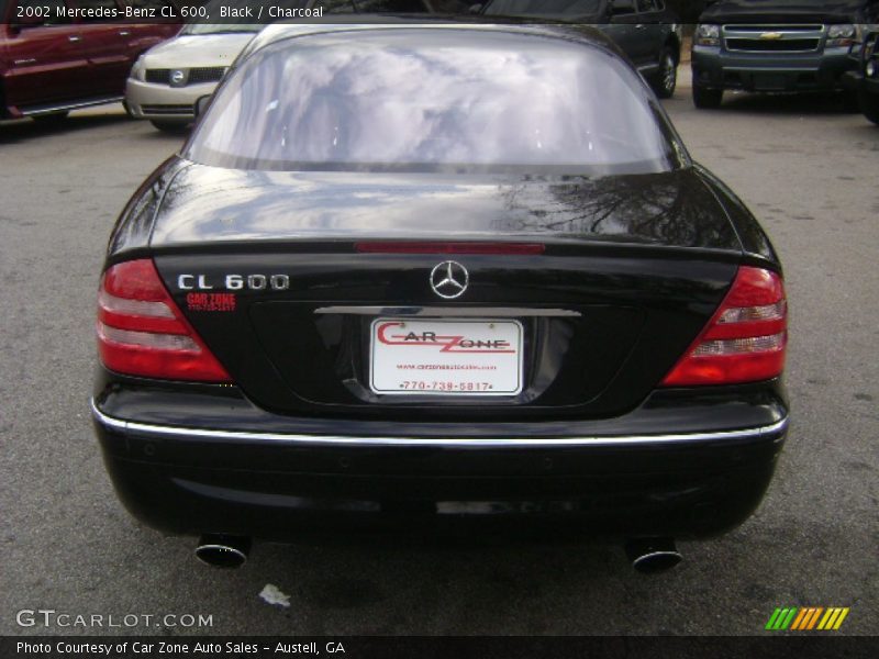 Black / Charcoal 2002 Mercedes-Benz CL 600