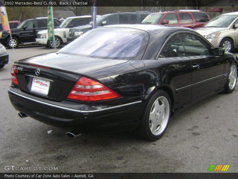 Black / Charcoal 2002 Mercedes-Benz CL 600