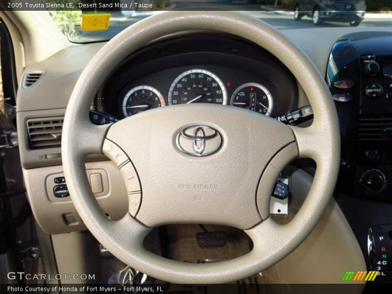 Desert Sand Mica / Taupe 2005 Toyota Sienna LE