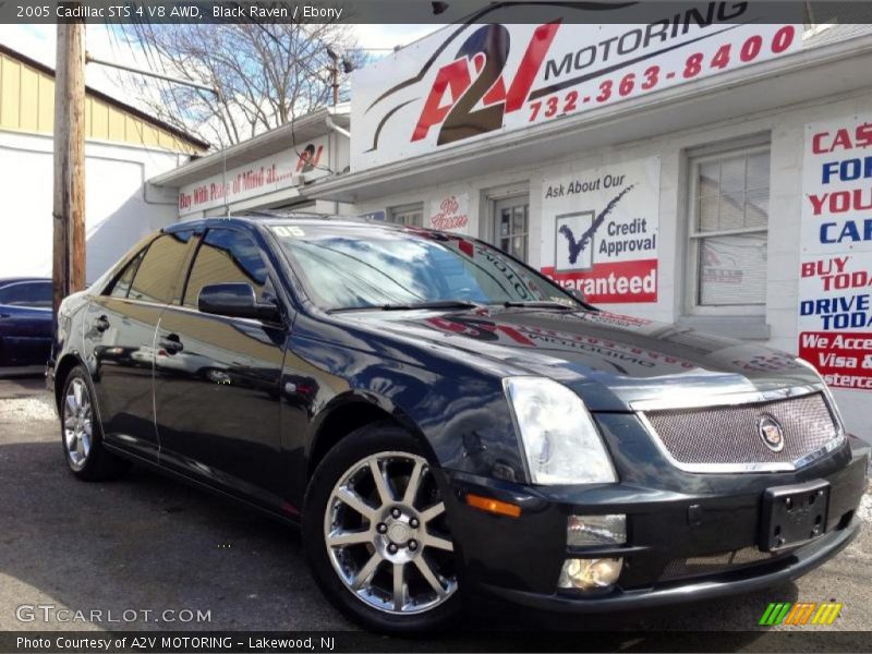 Black Raven / Ebony 2005 Cadillac STS 4 V8 AWD