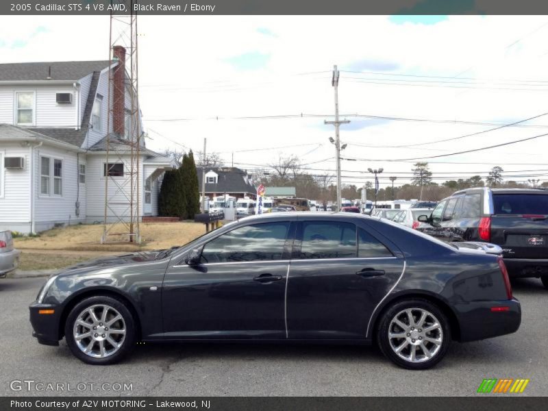 Black Raven / Ebony 2005 Cadillac STS 4 V8 AWD