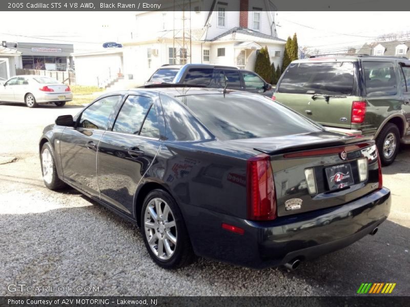 Black Raven / Ebony 2005 Cadillac STS 4 V8 AWD