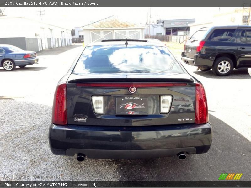 Black Raven / Ebony 2005 Cadillac STS 4 V8 AWD