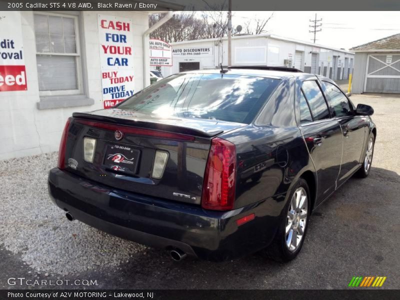 Black Raven / Ebony 2005 Cadillac STS 4 V8 AWD