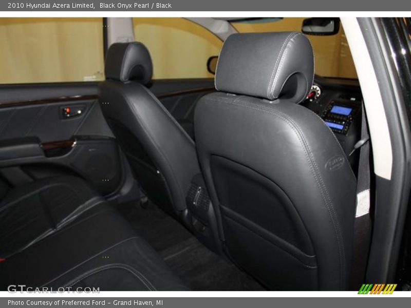 Black Onyx Pearl / Black 2010 Hyundai Azera Limited
