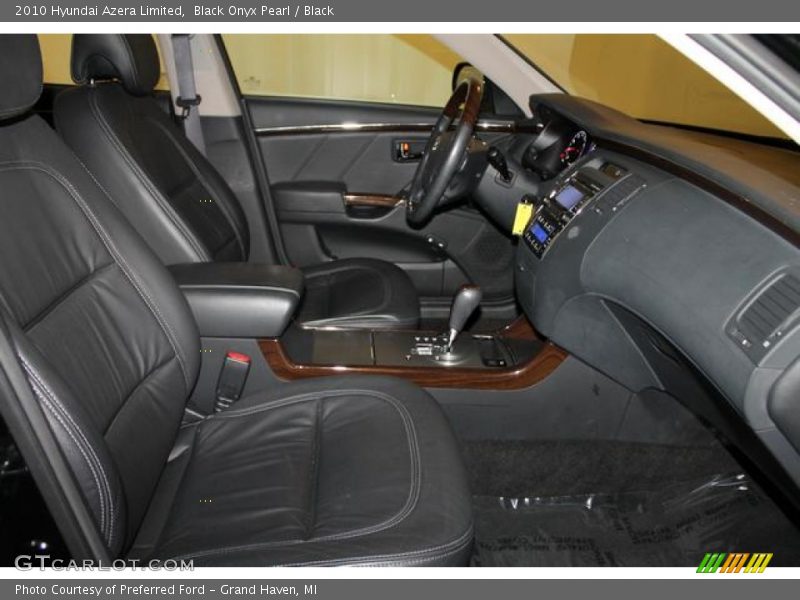 Black Onyx Pearl / Black 2010 Hyundai Azera Limited