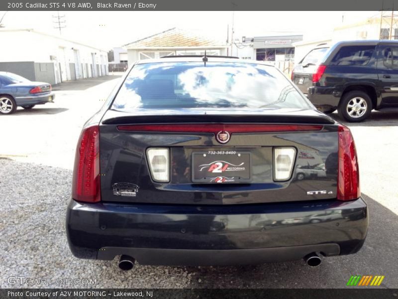 Black Raven / Ebony 2005 Cadillac STS 4 V8 AWD
