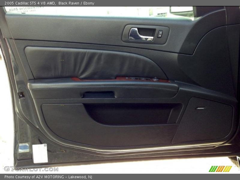 Black Raven / Ebony 2005 Cadillac STS 4 V8 AWD