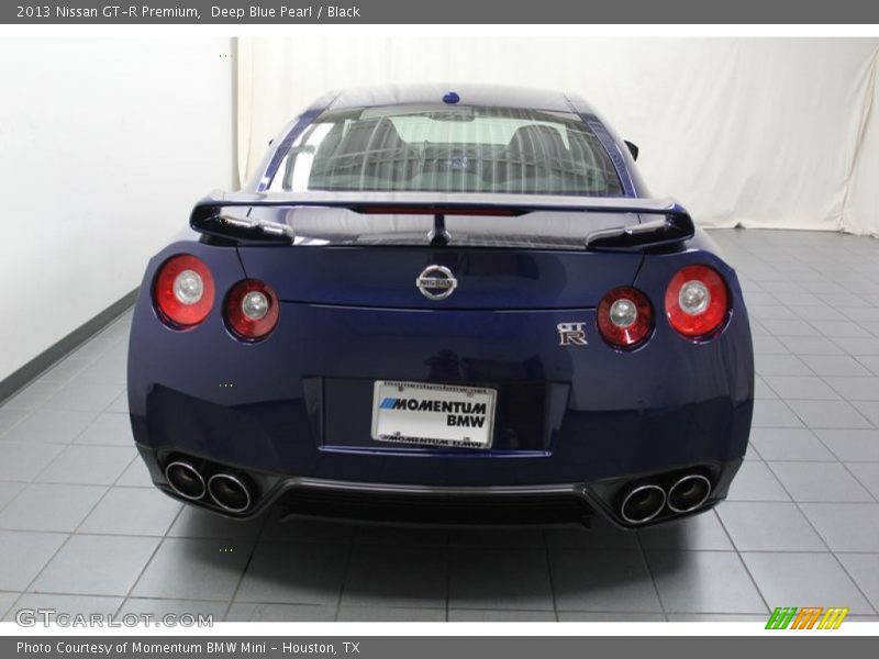 Deep Blue Pearl / Black 2013 Nissan GT-R Premium