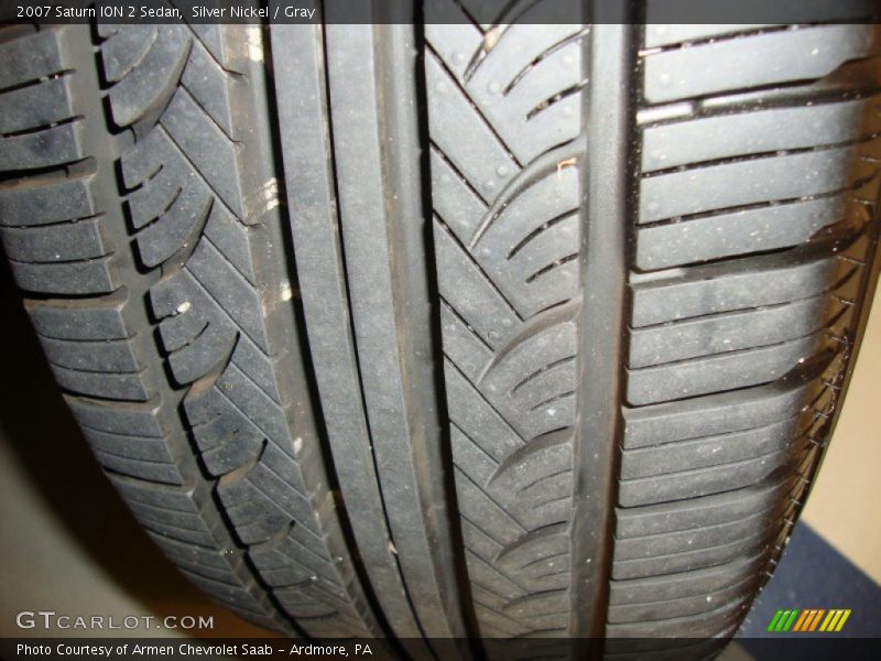 Silver Nickel / Gray 2007 Saturn ION 2 Sedan