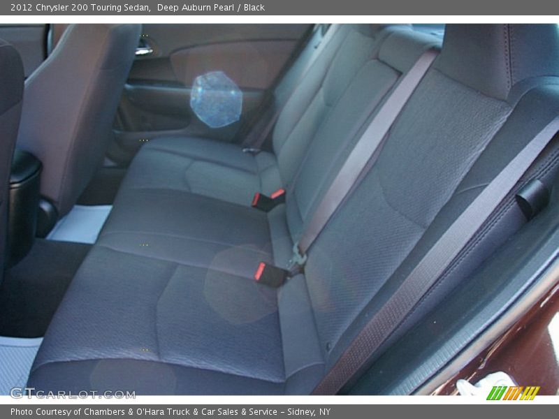 Deep Auburn Pearl / Black 2012 Chrysler 200 Touring Sedan