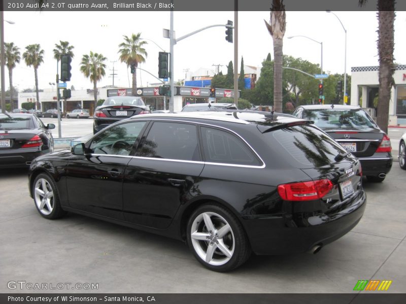 Brilliant Black / Black 2010 Audi A4 2.0T quattro Avant