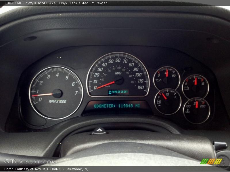 Onyx Black / Medium Pewter 2004 GMC Envoy XUV SLT 4x4