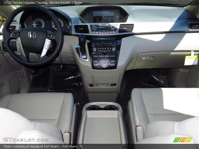Mocha Metallic / Beige 2013 Honda Odyssey Touring