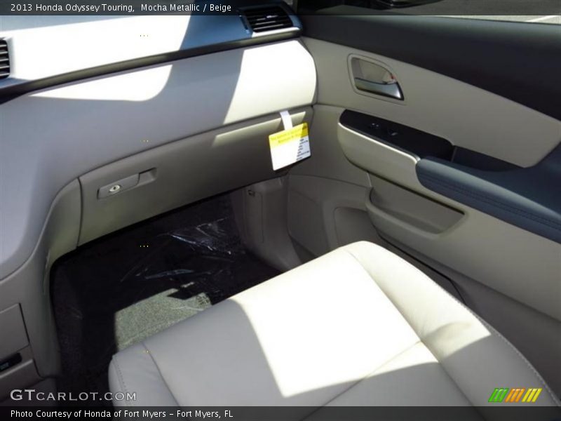 Mocha Metallic / Beige 2013 Honda Odyssey Touring