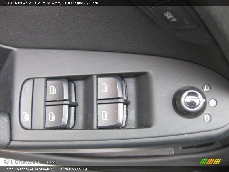 Controls of 2010 A4 2.0T quattro Avant