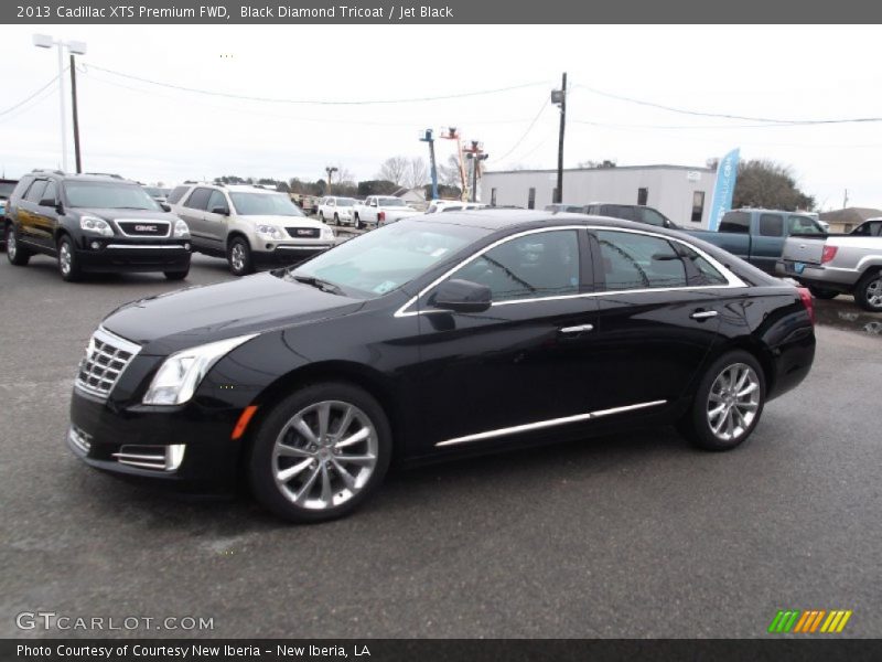 Black Diamond Tricoat / Jet Black 2013 Cadillac XTS Premium FWD