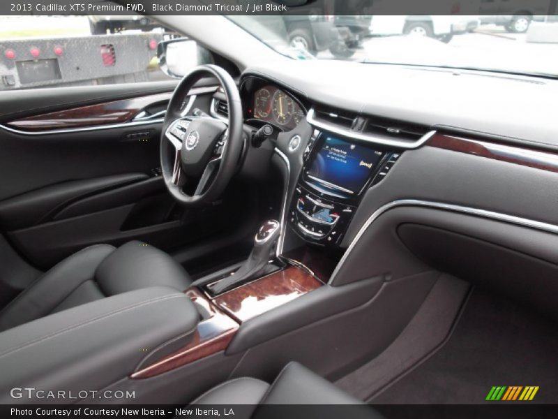 Black Diamond Tricoat / Jet Black 2013 Cadillac XTS Premium FWD