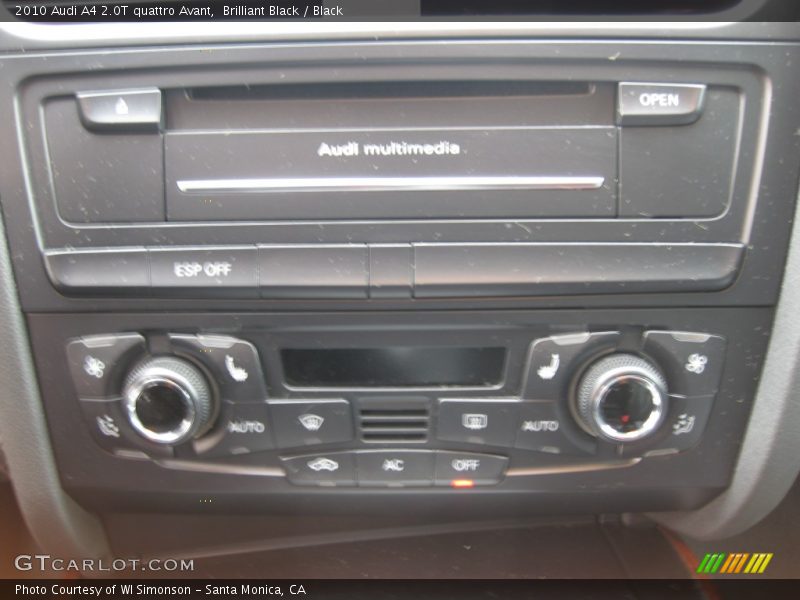 Brilliant Black / Black 2010 Audi A4 2.0T quattro Avant