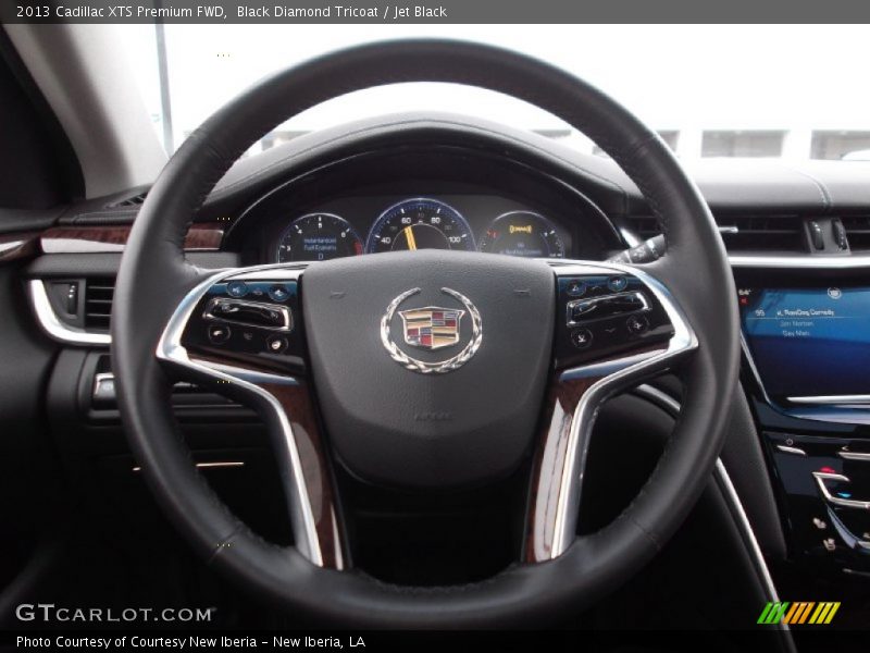 Black Diamond Tricoat / Jet Black 2013 Cadillac XTS Premium FWD