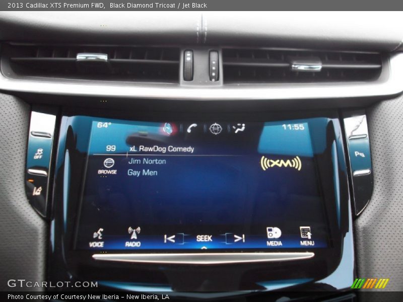 Black Diamond Tricoat / Jet Black 2013 Cadillac XTS Premium FWD