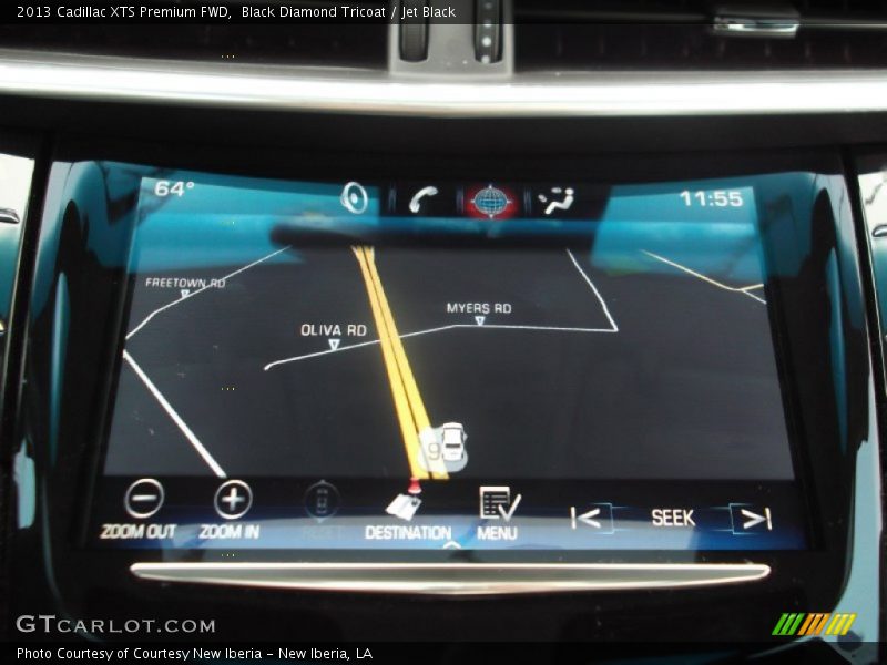 Black Diamond Tricoat / Jet Black 2013 Cadillac XTS Premium FWD
