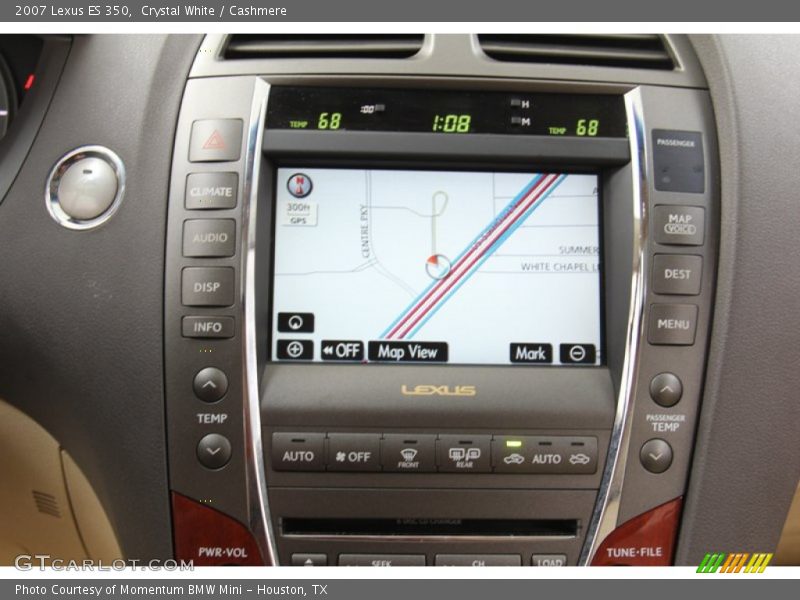 Crystal White / Cashmere 2007 Lexus ES 350