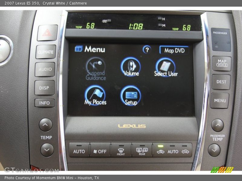 Crystal White / Cashmere 2007 Lexus ES 350