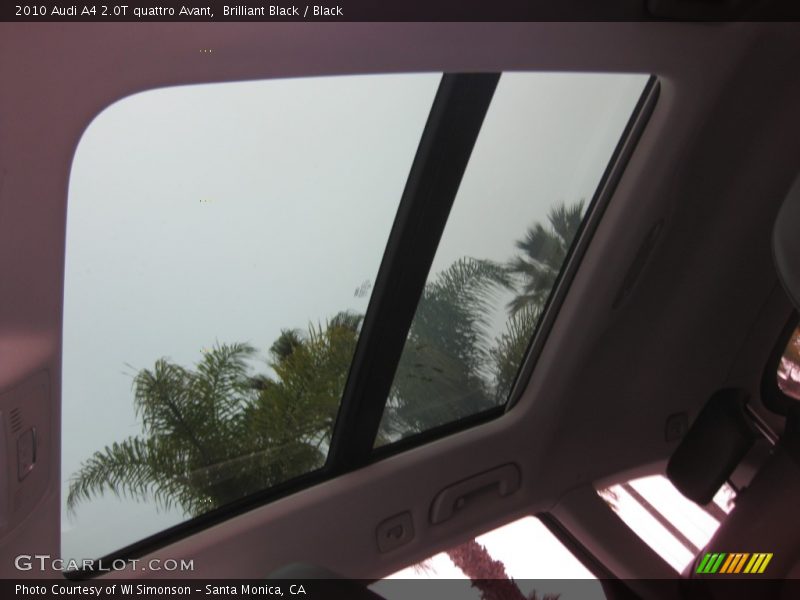Sunroof of 2010 A4 2.0T quattro Avant