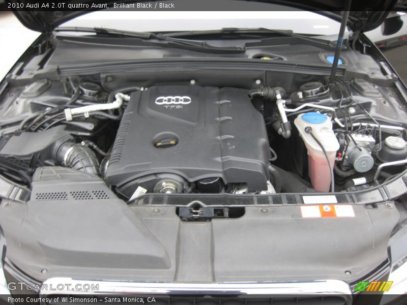  2010 A4 2.0T quattro Avant Engine - 2.0 Liter FSI Turbocharged DOHC 16-Valve VVT 4 Cylinder