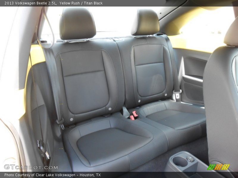 Yellow Rush / Titan Black 2013 Volkswagen Beetle 2.5L