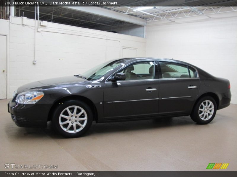 Dark Mocha Metallic / Cocoa/Cashmere 2008 Buick Lucerne CXL