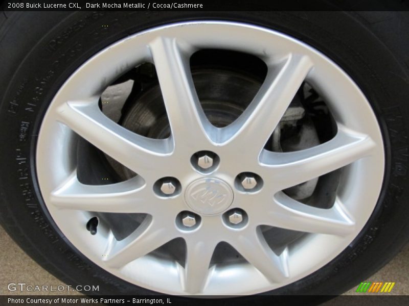 Dark Mocha Metallic / Cocoa/Cashmere 2008 Buick Lucerne CXL