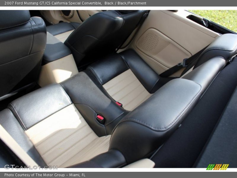 Black / Black/Parchment 2007 Ford Mustang GT/CS California Special Convertible
