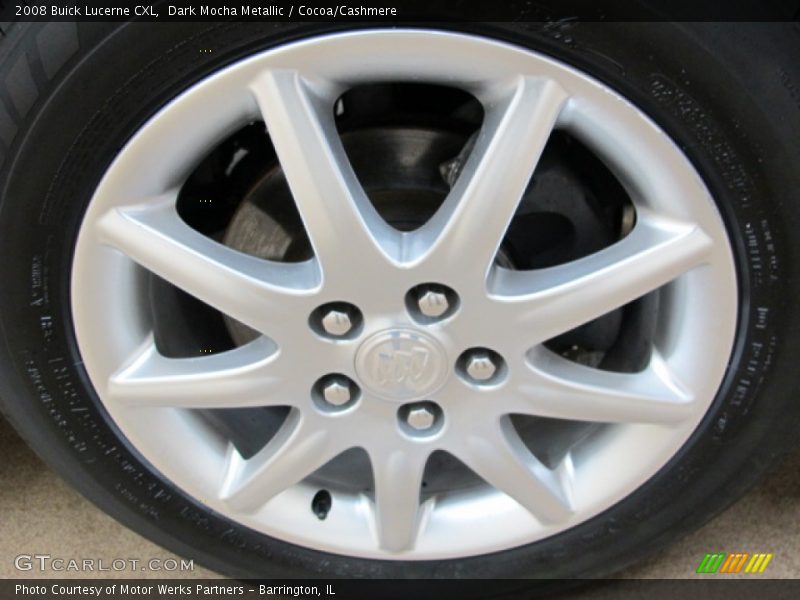 Dark Mocha Metallic / Cocoa/Cashmere 2008 Buick Lucerne CXL