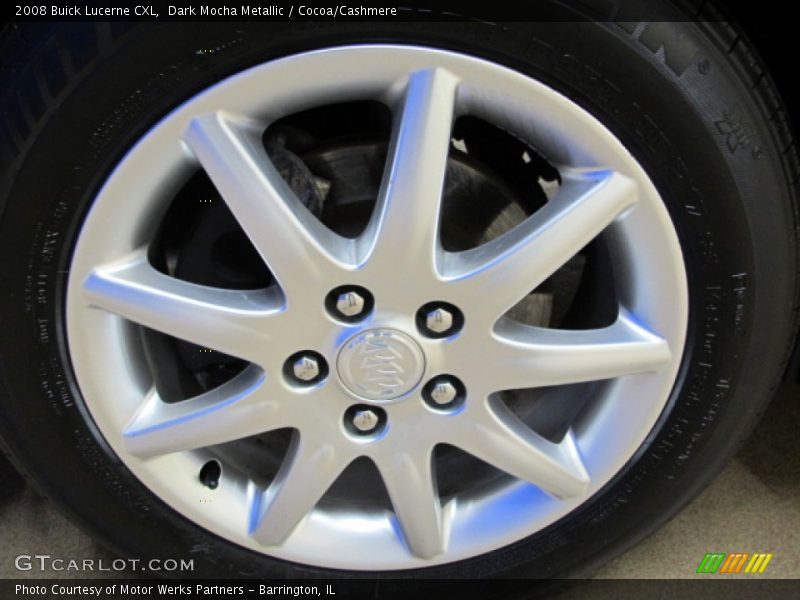 Dark Mocha Metallic / Cocoa/Cashmere 2008 Buick Lucerne CXL