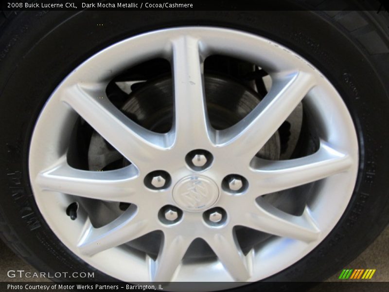 Dark Mocha Metallic / Cocoa/Cashmere 2008 Buick Lucerne CXL